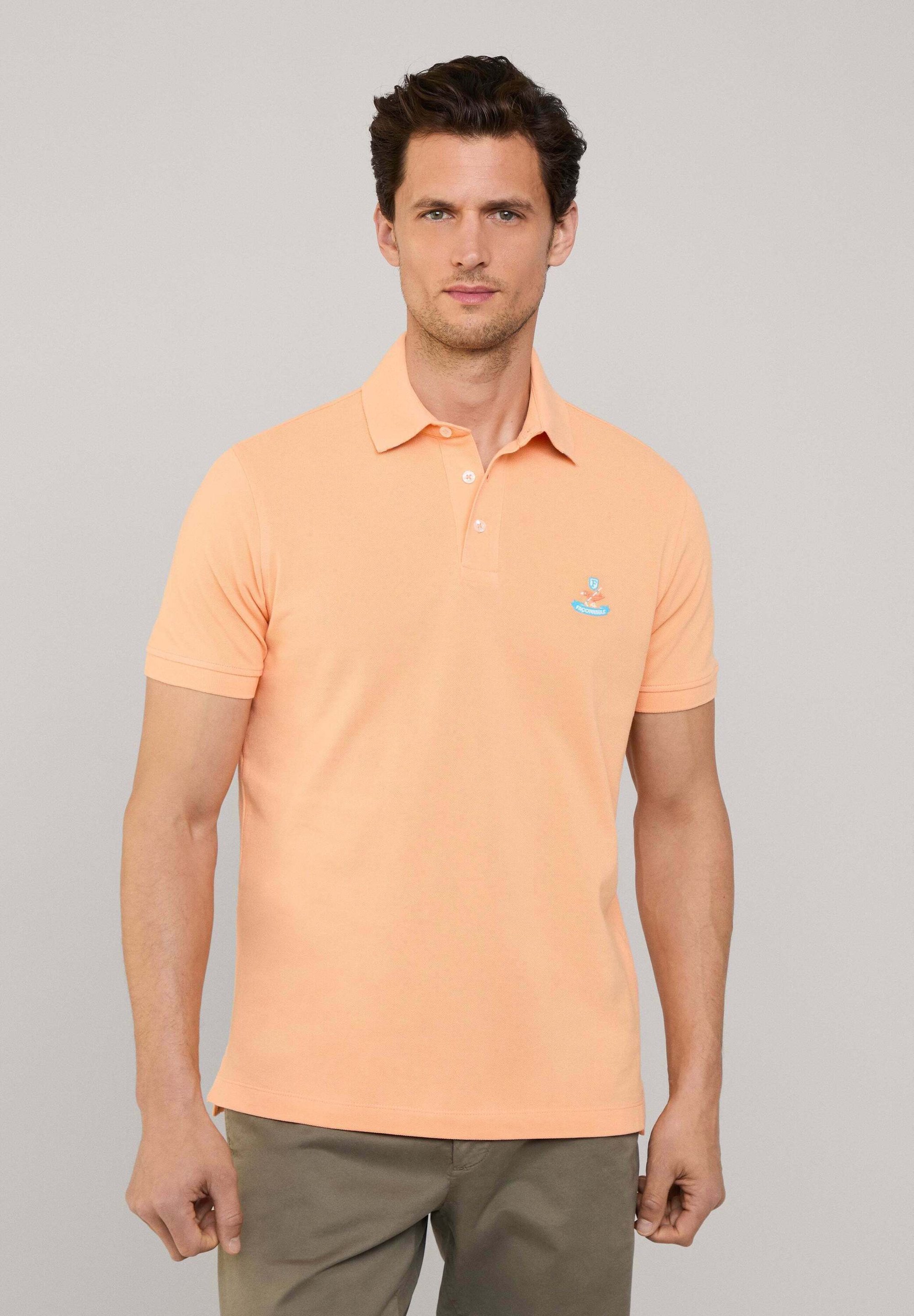 Façonnable BIRDIE PIMA Polo acid orange/albaricoque