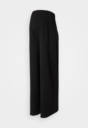 Vero Moda Maternity VMMBECKY SUPER WIDE PANTS - Nohavice - black