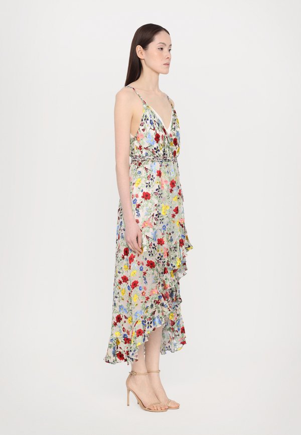 TARA CASCADING RUFFLE MIDI DRESS - Maxi dress - dollhouse2