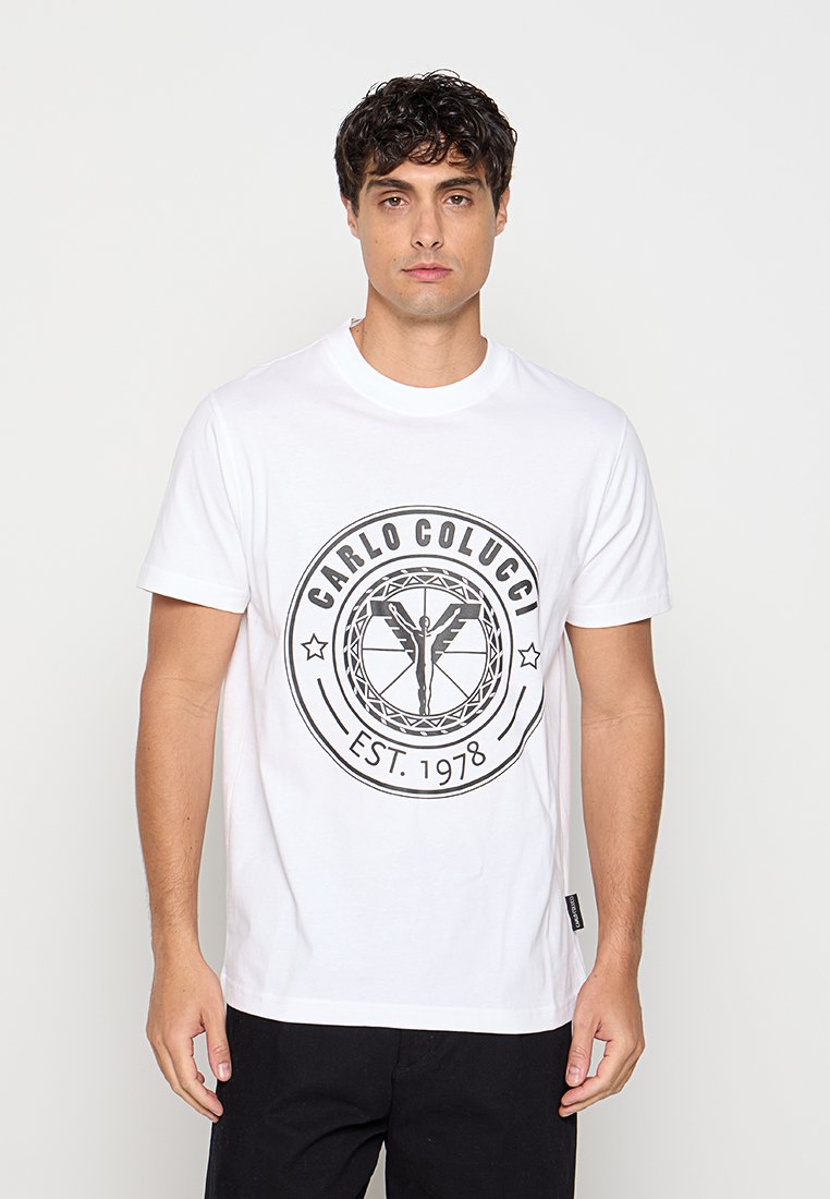 carlo colucci T-shirt print wit