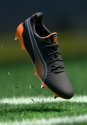 KING ULTIMATE MXSG - Scarpe da calcio per terreno morbido - black/heat fire/silver-coloured
