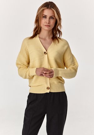 STRUMI - Strickjacke - yellow