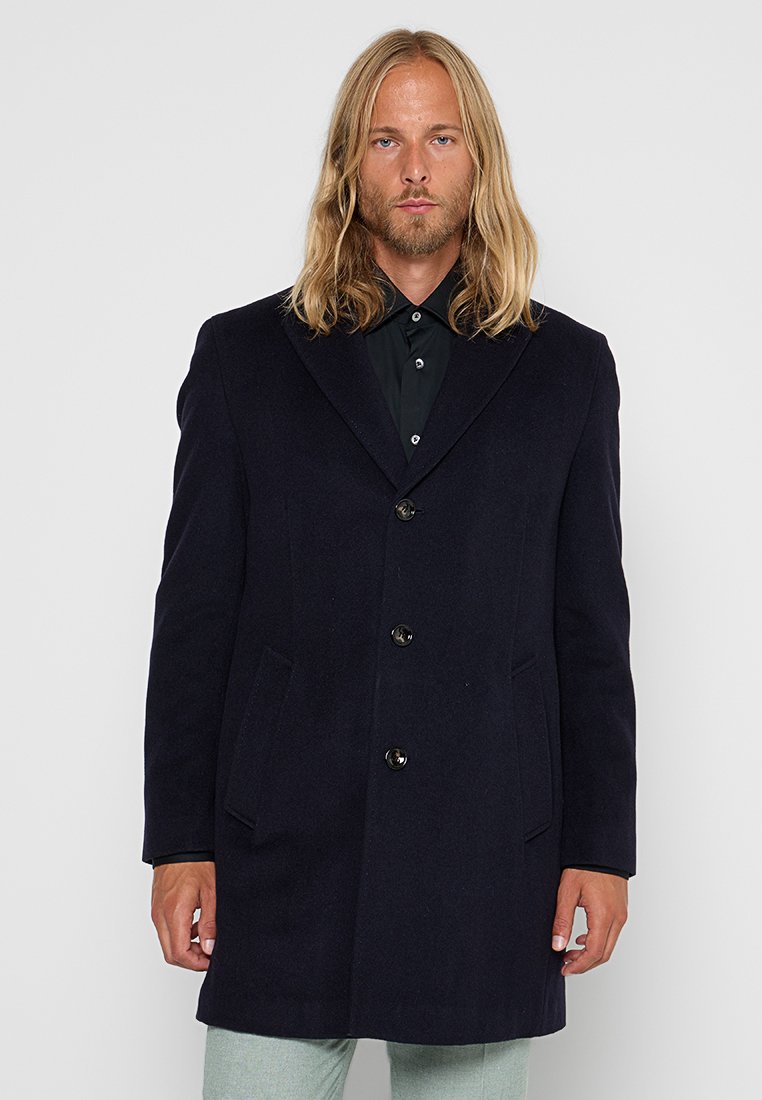 Bugatti Halflange jas donkerblauw Bugatti Halflange jas donkerblauw