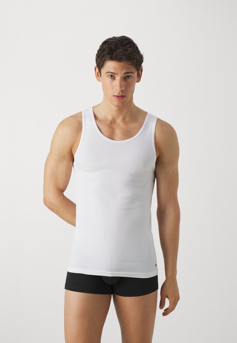 Tommy Hilfiger PREMIUM ESSENTIALS TANK 3 PACK - Tílko - white