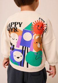 Next BACKPRINT AND JOGGERS SET - Trening - ecru animals