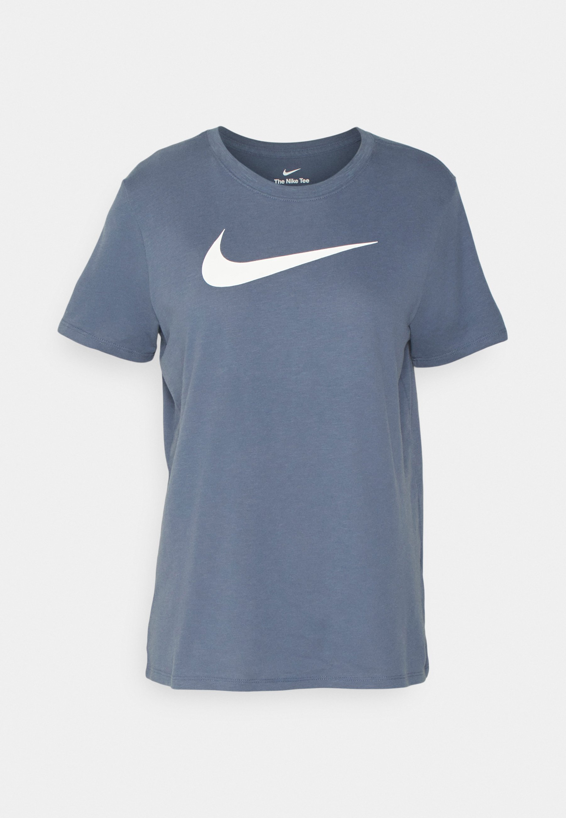 diffused blue nike shirt