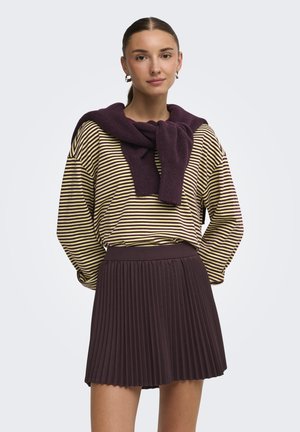 ONLY, ONLFREJA STRIPE L/S WIDE SLEEVE JRS - Longsleeve - fig