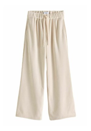 PULL-ON WIDE - Pantaloni - ecru cream