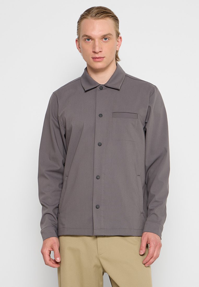 Woodbird Overhemd graniet Woodbird Overhemd graniet