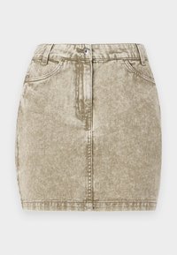 ONLDREW ACID SKIRT - Falda vaquera - kalamata