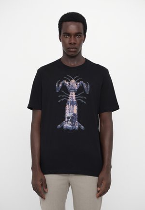 PRAYING MANTIS PRAW - T-shirt imprimé - black