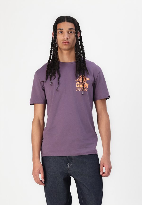 COSMIC VIBRATIONS UNISEX - Print T-shirt - vintage violet3