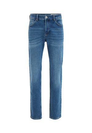 WE Fashion, BLUE RIDGE - Sirgete säärtega teksad - dark blue