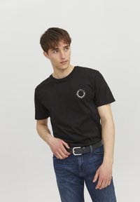 Jack & Jones - JACHARRY EMBOSSED - Pásek - black Miniatura obrázku 1