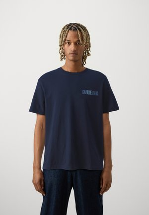 GAP CIRCLE LOGO - T-shirt imprimé - classic navy