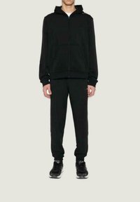 CK Calvin Klein Felpa con zip - black