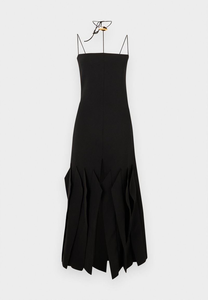 A.W.A.K.E. MODE LIP CHOKER DRESS - Robe en jersey - black