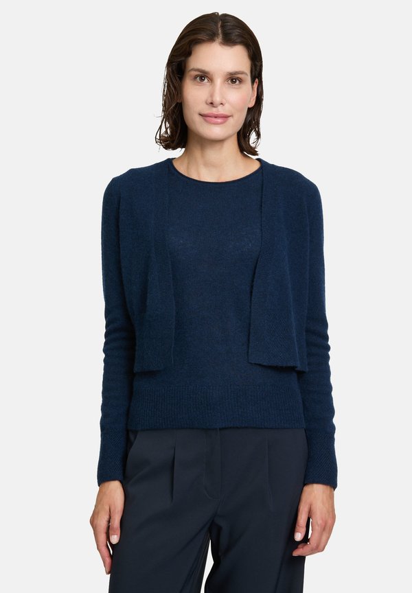 Strickjacke - dunkelblau