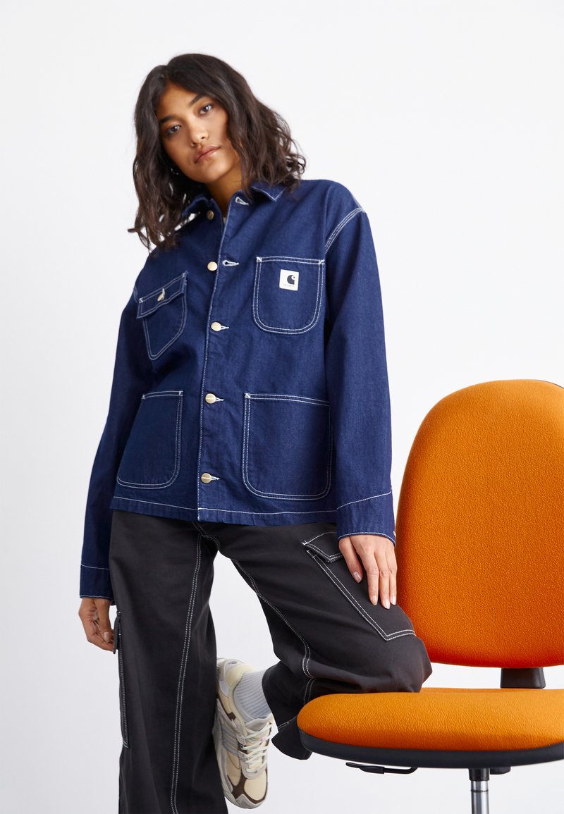 Carhartt WIP MICHIGAN COAT - Traper jakna - blue