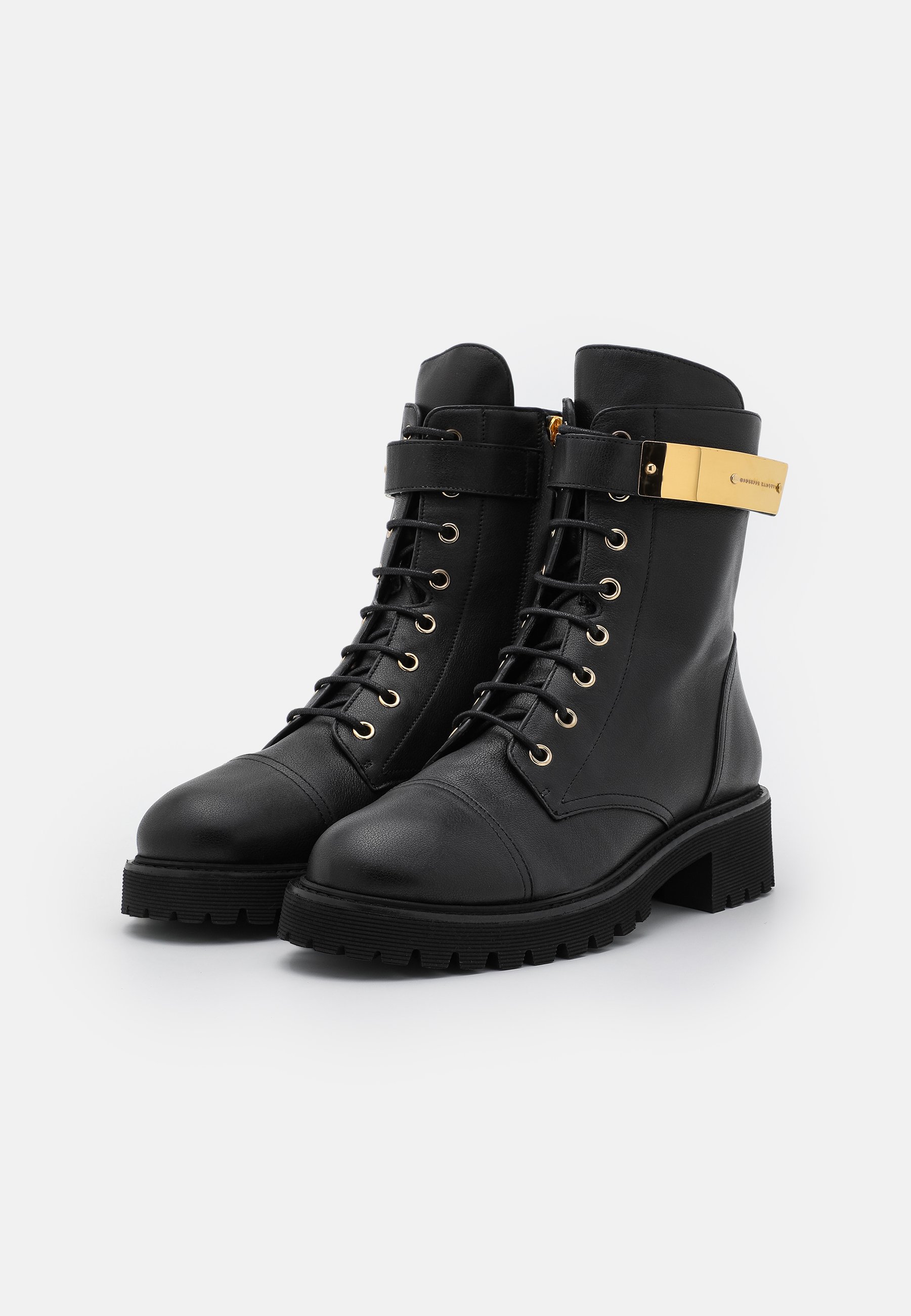 Giuseppe Zanotti Botines con cordones - noble nero/negro - Zalando.es