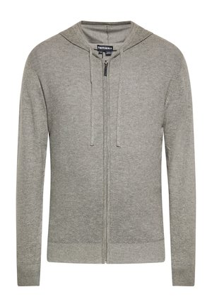 Cardigan - grau melange