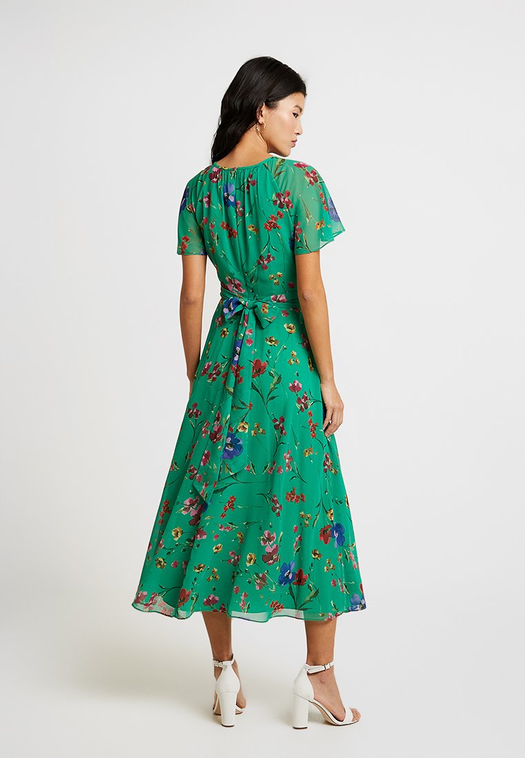 hobbs green maxi dress