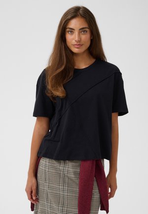 Culture, CUSTITCH AMORA - T-shirt con stampa - black