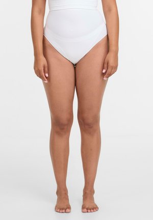 SECOND SKIN HIGH WAIST - Perizoma - white
