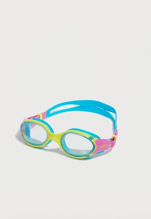 BIOFUSE UNISEX - Gafas de natación - lemon drizzle/kiki pink/picton blue