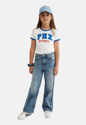 WE Fashion Camiseta estampada - white