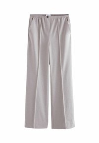 BRUSHED ELASTICATED WAIST WIDE - Kalhoty - grey