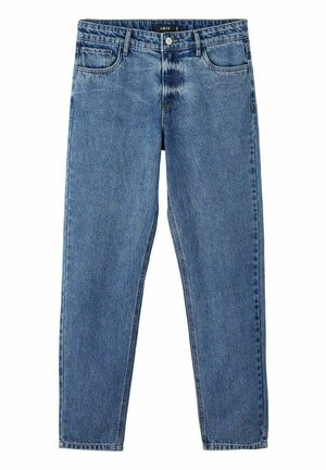 Džínsy s rovným strihom - medium blue denim