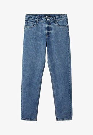 Džínsy s rovným strihom - medium blue denim