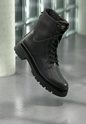 GANT ALIGREY - Μποτάκια με κορδόνια - black