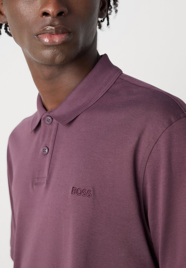 Polo shirt - open purple3