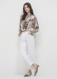 Calliope Button-down blouse - tortora