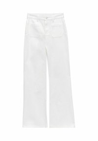 LULU - Flared Jeans - white