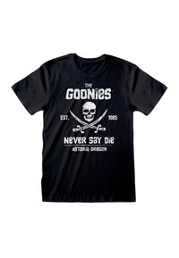 Henry Tiger GOONIES NEVER SAY DIE - Triko s potiskem - black
