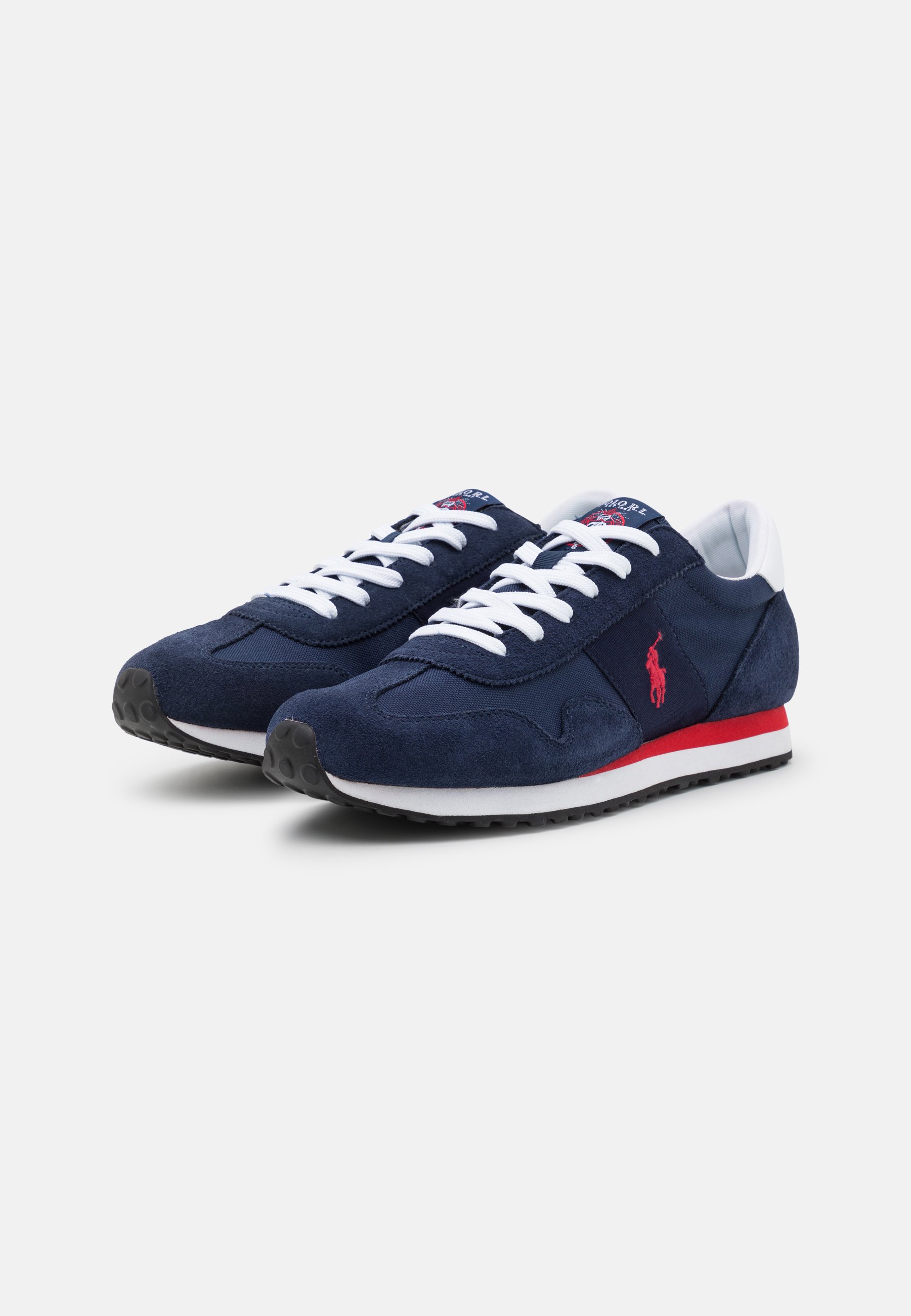 Polo Ralph Lauren TRAIN 85 - Trainers - newport navy/red/dark blue -  Zalando.ie