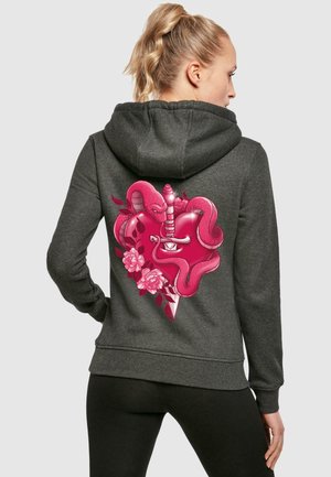Mister Tee Hoodie - charcoal