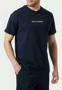 Helly Hansen CORE - T-shirt con stampa - blue
