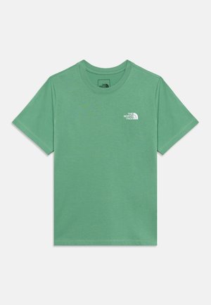 The North Face, TEEN EVOLUTION SIMPLE DOME TEE UNISEX - Lihtne T-särk - dimmed algae