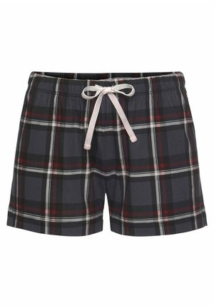 Nachtwäsche Hose - bordeaux kariert
