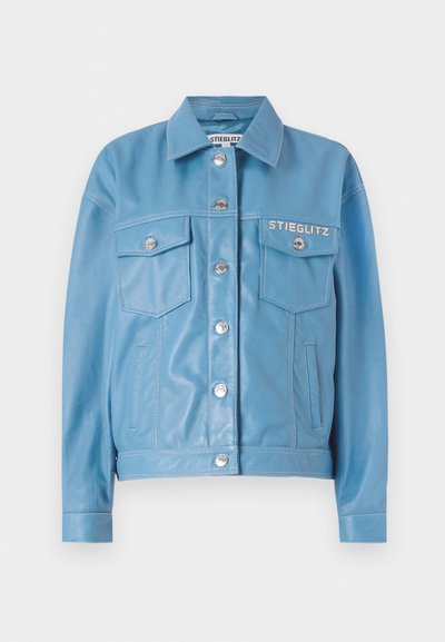 Stieglitz KISHA - Casaco de couro - blue