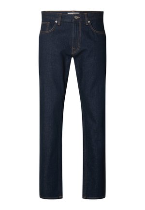 Selected, Vaqueros rectos - dark blue denim