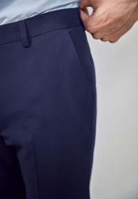 Next SUIT TROUSERS SKINNY FIT - Hlače - blue