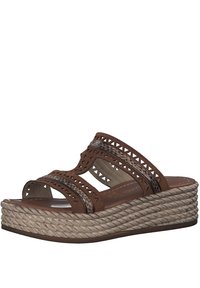 Marco Tozzi Pantolette flach - muscat comb