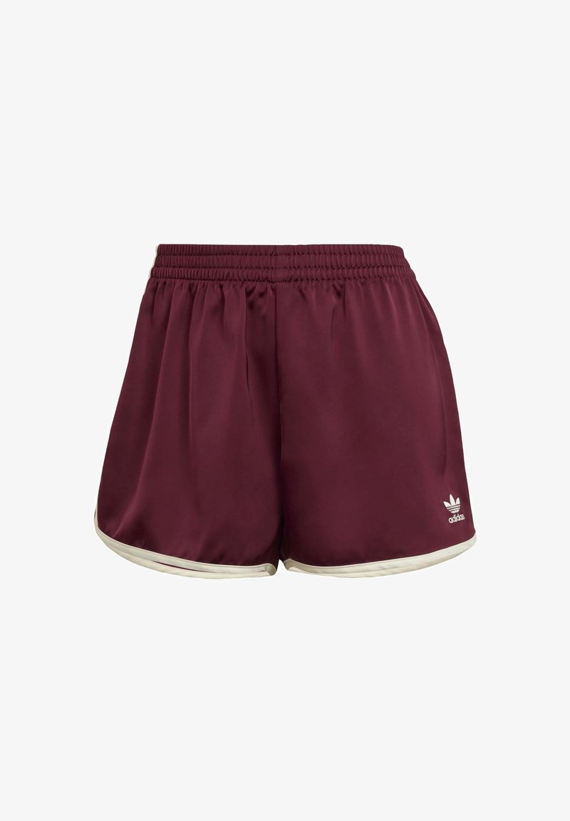 Cream Color Sprinter adidas Originals SPRINTER - Shorts - maroon cream white/mørkerød ...