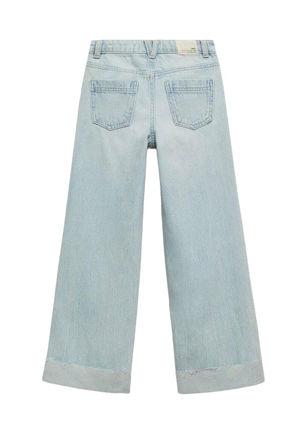 WIDELEG WITH TURNED-HEM - Straight leg jeans2