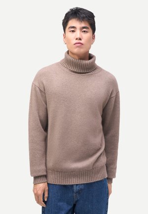 TURTLENECK - Strickpullover - taupe
